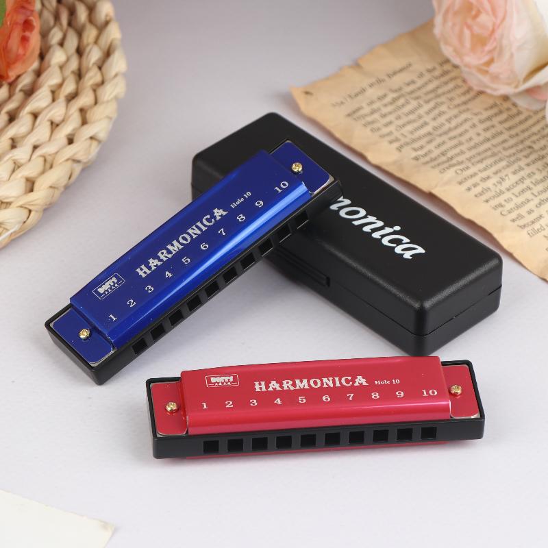 Harmonica 10 Hole - Harmonica diatonique à 10 trous en