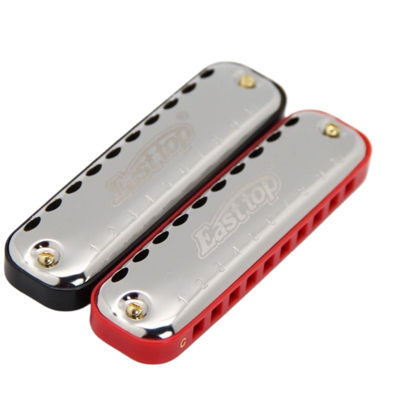 Harmonica 10 Hole - Harmonica Blues à 10 trous, clé
