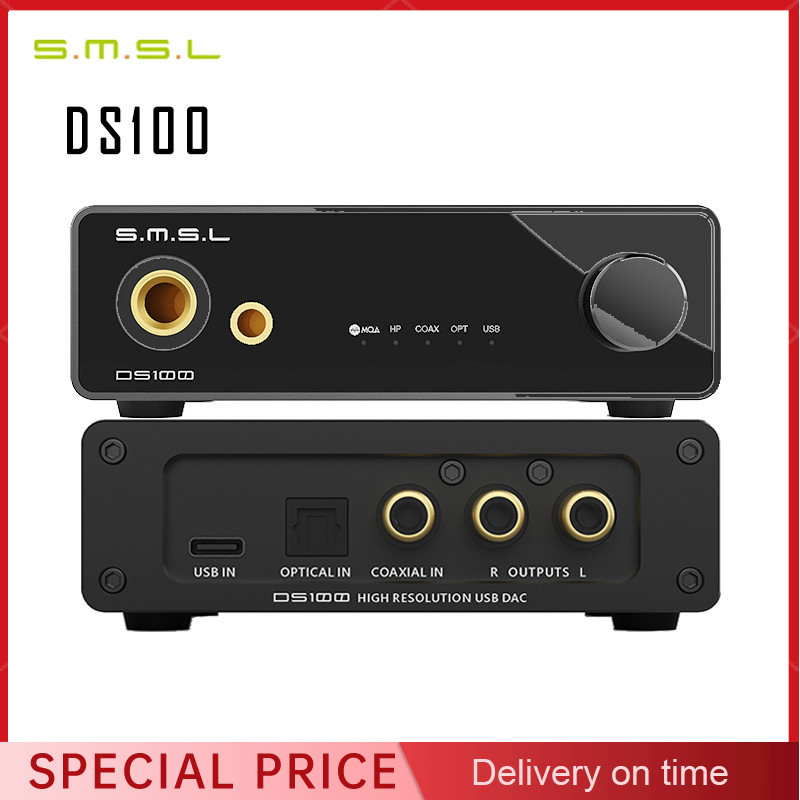 Portable Amplifier Mini - SMSL DS100 MQA MQA-CD Audio Décodeur