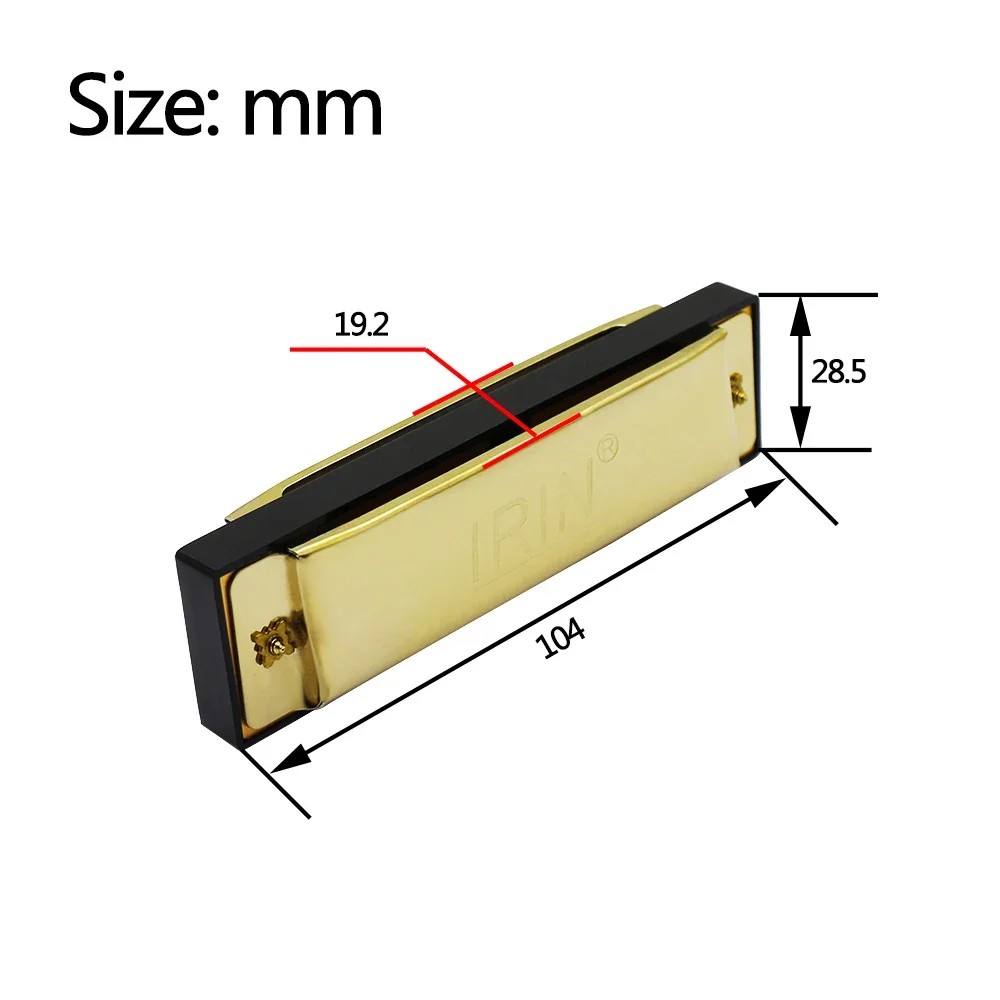 IRIN Harmonica 10 trous 20 ton - Harmonica 10 Hole avis et prix