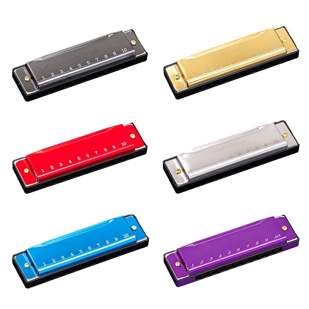Harmonica portable en Do à 10  - Harmonica 10 Hole avis et prix