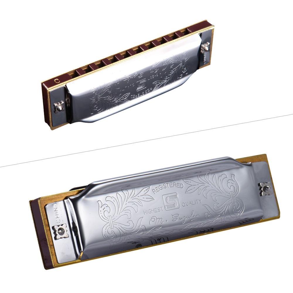 SUZUKI-Clé standard Folkmaster - Harmonica 10 Hole avis et prix