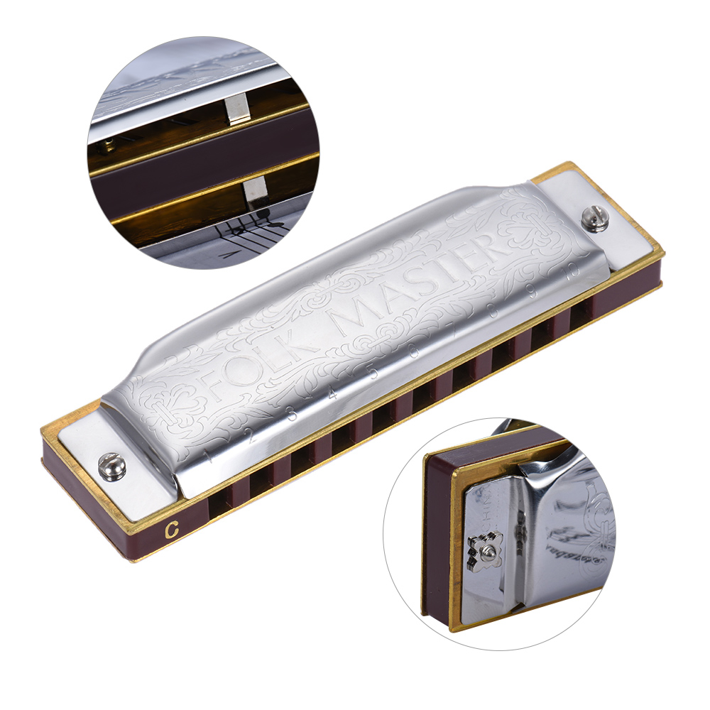 SUZUKI-Clé standard Folkmaster - Harmonica 10 Hole avis et prix