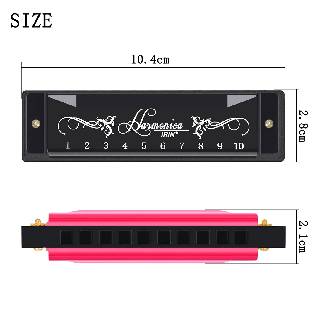 SLADE Harmonica professionnel  - Harmonica 10 Hole avis et prix
