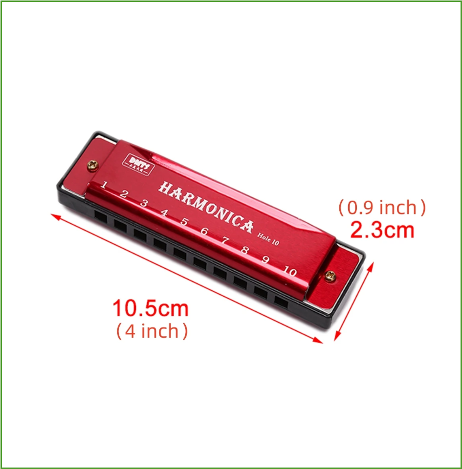Harmonica multicolore diatoniq - Harmonica 10 Hole avis et prix