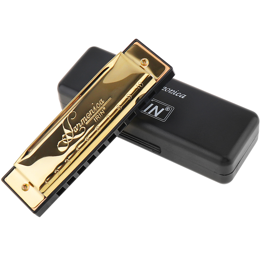 Silver / Gold KeyC 10 trous 20 - Harmonica 10 Hole avis et prix